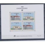 1976 EUROPA CEPT Azzorre/Acores Foglietto "Edifici Postali" MNH**