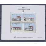 1976 EUROPA CEPT Portogallo Foglietto "Edifici Postali" MNH**