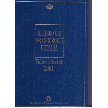 1991 ITALIA - Libro dei Francobolli d'Italia , MNH**