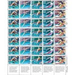 1992 Stati Uniti , Albertville 92 n. 2317-2321 Foglio di 35 valori MNH **