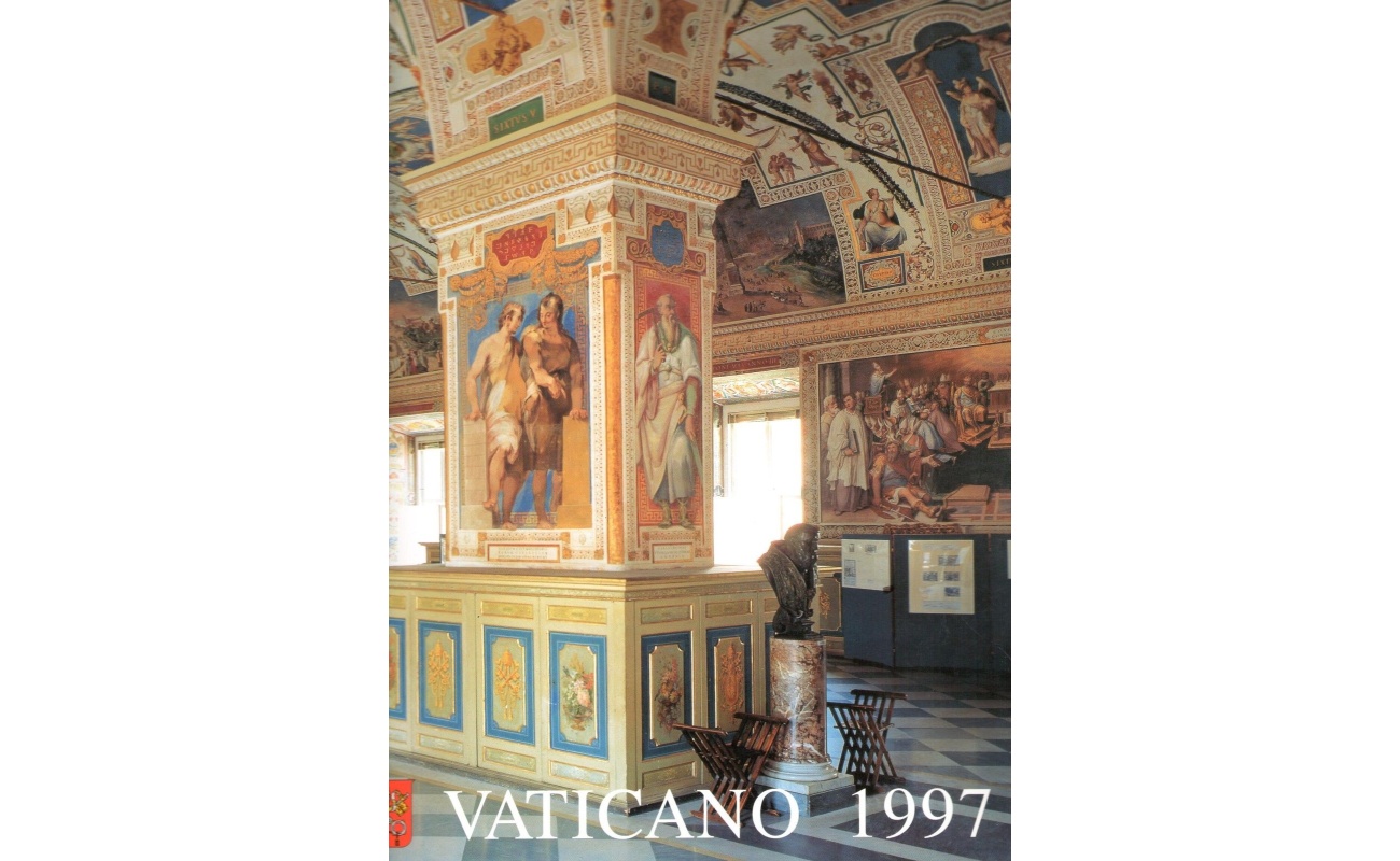 1997 Vaticano , Raccolta annuale delle emissioni Filateliche - Francobolli nuovi all'interno MNH**
