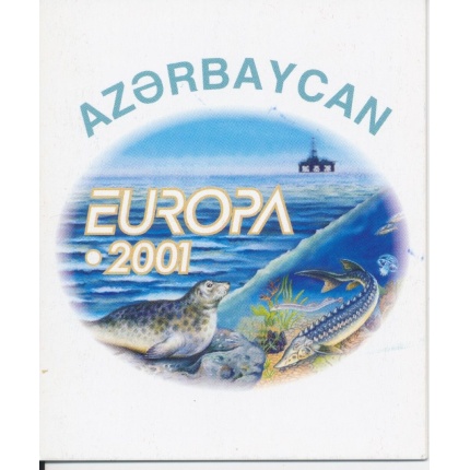 2001 EUROPA CEPT Azerbaigian/Azerbaycan Libretto  MNH**