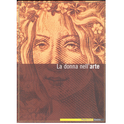2002 Italia - Repubblica , Folder - La Donna nell'Arte MNH**