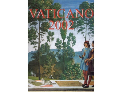 2002 Vaticano , Raccolta annuale delle emissioni Filateliche - Francobolli nuovi all'interno MNH**