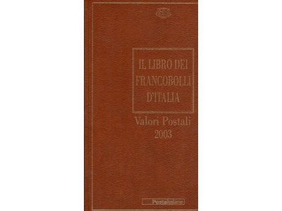 2003 ITALIA, Libro dei Francobolli d'Italia MNH**