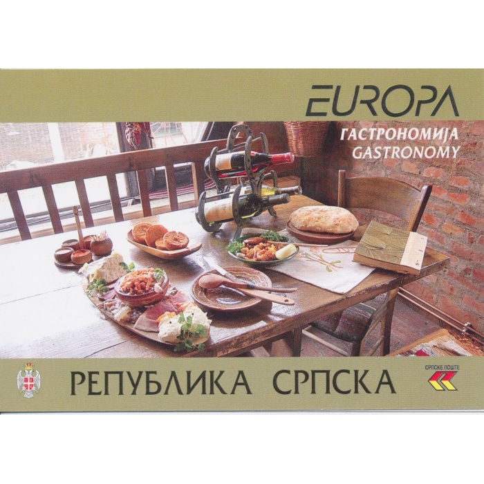 2005 EUROPA CEPT Bosnia Serba Libretto Gastronomia  MNH**