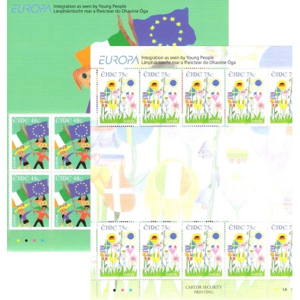 2006 EUROPA CEPT Irlanda Minifoglio "Integrazione Giovani"  MNH**