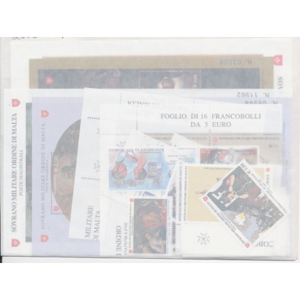 2006  Smom, Annata completa , francobolli nuovi , 26 valori + 4 Foglietti - MNH**