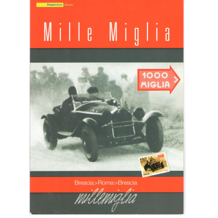 2009 Italia - Repubblica , Folder - Mille Miglia - FOLDER n° 197 MNH**