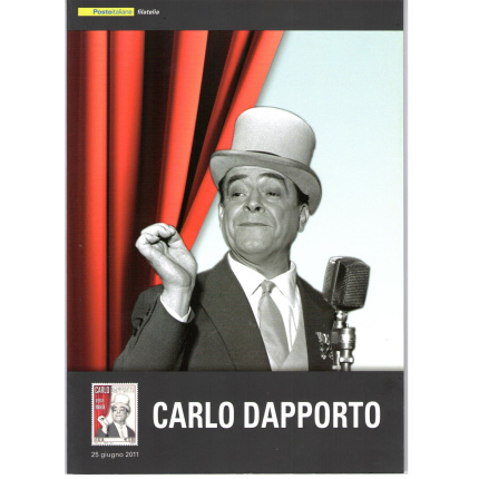 2011 Italia - Repubblica , Folder - Carlo Dapporto Folder n° 274  -  MNH**