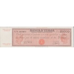 10.000 Lire "Titolo Provvisorio" contrassegno Medusa