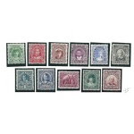 1911-16 TERRANOVA - NEWFOUNDLAND - SG 117/127 , Coronation-Incoronazione , 11 valori , MH*