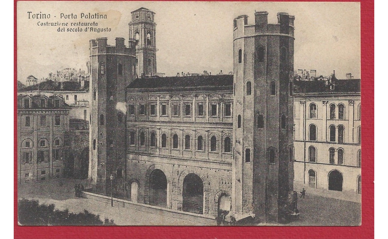 1917 BOLOGNA, Porta Palatina VIAGGIATA