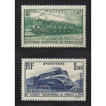 1937 FRANCIA   - n° 339/340  Ferrovie - 2 valori - MNH**