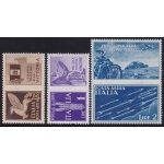 1942 REGNO  - Propaganda di Guerra n° 12A/12C  3 valori  MNH/**  LUSSO