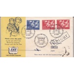 1957 SVEZIA - SAS FIRST FLIGHT STOCKOLM-TOKYO VIA NORTH POLE E RITORNO