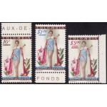 1959 COLOMBIA - Yvert n. 563 + Posta Aerea 315/316 - serie di 3 - MNH**