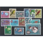 1961-65 ST. HELENA - SG 176/189 , ordinaria 14 valori , MNH**