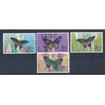 1968 Tailandia - SG 602-605 FARFALLE 4 valori MNH**