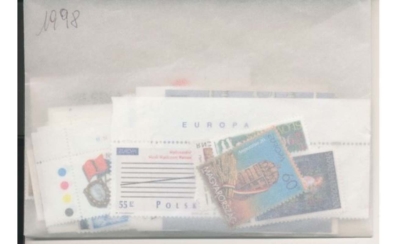 1998 EUROPA CEPT annata completa 58 paesi  105 valori  MNH**