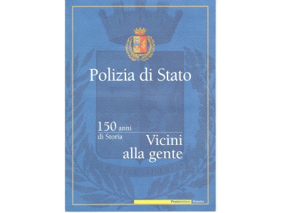 2002 Italia - Repubblica , Folder  - Polizia di Stato 150 anni di Storia  -  MNH**
