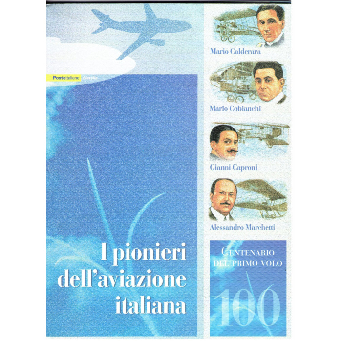 2003 Italia - Repubblica , - Folder - Centenario del Primo Volo n° 64 MNH**