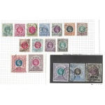 1902 NATAL - SG n° 140/144  5 valori USATI
