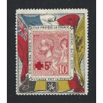 1914 MONACO - n° 26  SU SUPPORTO PATRIOTTICO  MH/*