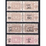 1923-25 Regno , Pacchi Postali soprastampati , n. 20/23 - 4 valori - MNH**