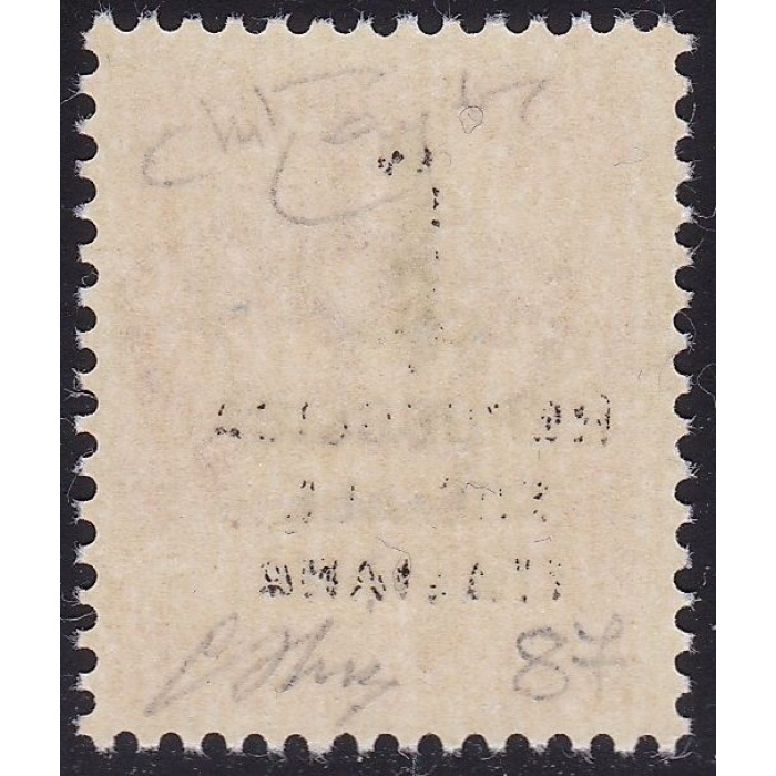 1944 RSI, n° 495/A 20c. carminio MNH/** Certificato Raybaudi Firma Oliva