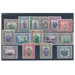 1945 NORTH BORNEO BMA , n° 320/334  15 valori  MLH*