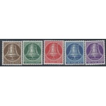 1953 BERLIN - BERLINO, Campana della libertà, battaglio al centro , n° 87/91 , MNH**