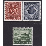 1953 Liechtenstein, Museo Vaduz , n 281/283 serie di 3 valori - MNH**