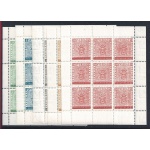 1955 SVEZIA ,  - n° 399/403 Foglietti di 9  MNH**