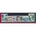1956  ISLANDA, n. 261/268 - 8 valori - Cascate - MNH**
