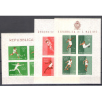 1960 San Marino, francobolli nuovi , 33 valori + 3 Foglietti - MNH**