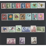 1966-70 AUSTRALIA, Yvert n° 319/340 Ordinaria 24 valori MNH **