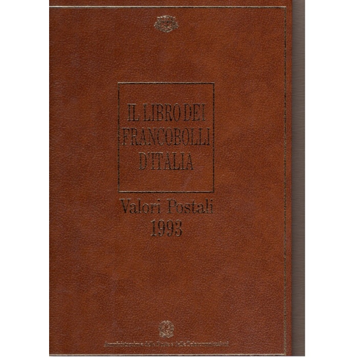 1993 ITALIA - Repubblica - Libro dei Francobolli d'Italia , MNH** - Raro (Il più Raro della Collezione)