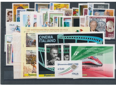 2000-2013 Italia Repubblica, Offerta , Annate Complete , Francobolli nuovi,  898 valori + 59 Foglietti + 4 Libretti (No Foglietti Diciottenni)