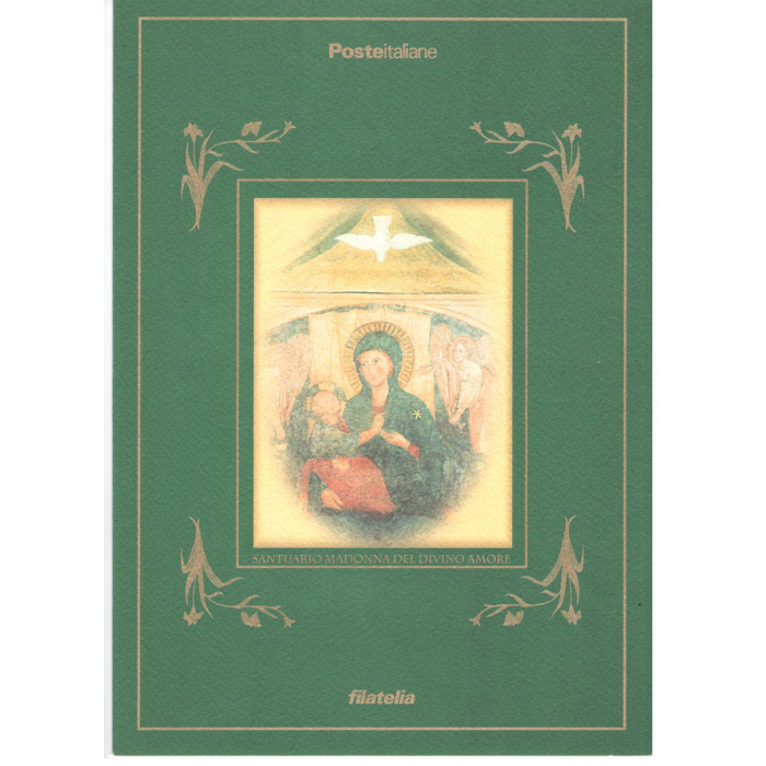 2000 Italia - Repubblica , Folder - Santuario Divino Amore n° 18 MNH**