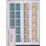 2001 EUROPA CEPT Albania/Shqiperia n. 3 Minifogli  "Acqua"  MNH**