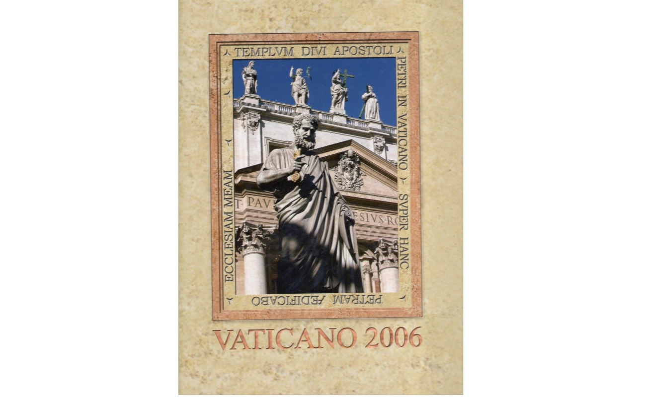 2006 Vaticano , Raccolta annuale delle emissioni Filateliche - Francobolli nuovi all'interno MNH**