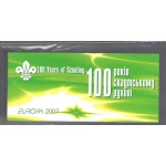 2007 EUROPA CEPT Ukraina/Ykpaiha Libretto/Booklet "Scouts" MNH**