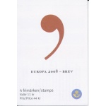 2008 EUROPA CEPT  Svezia  Libretto  "La Lettera"  MNH**