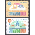 2015 SAN MARINO, EMISSIONE CONGIUNTA CON ITALIA , PARCO SCIENTIFICO , 2 val. MNH**