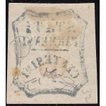 1859 Parma Governo Provvvisorio, n° 15b MLH/* Certificato Raybaudi
