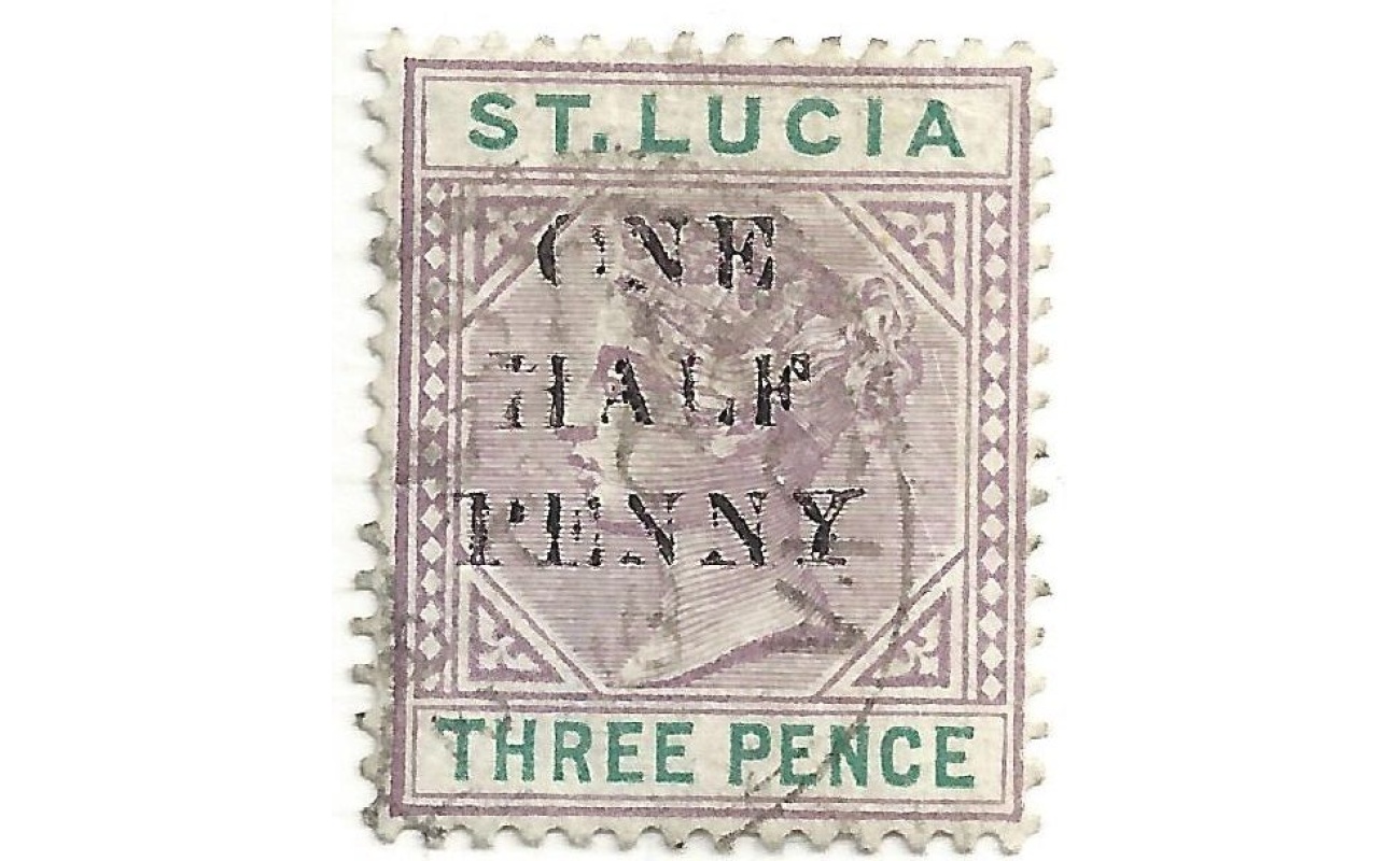 1892 ST. LUCIA - SG n° 53   USED