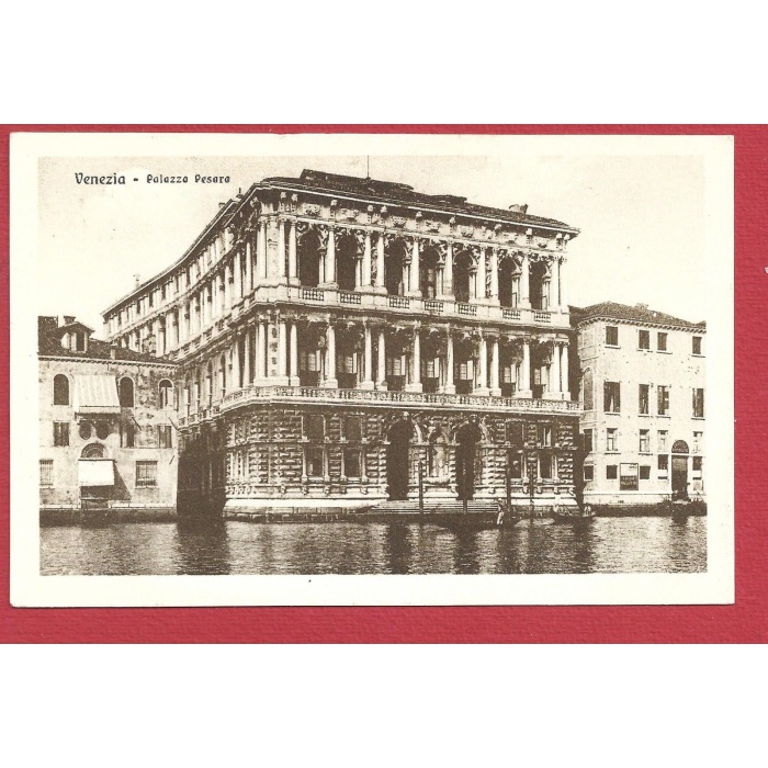 1917 VENEZIA, Palazzo Pesaro VIAGGIATA