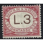 1919 SAN MARINO, Tasse n° 7 MNH/**