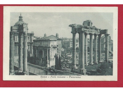 1920 ROMA, Foro romano VIAGGIATA